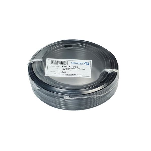 Slimline-HT-Cable-30m-Closed-Roll-Black