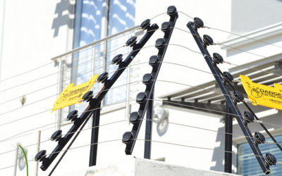 Electric security fence delivers peace of mind